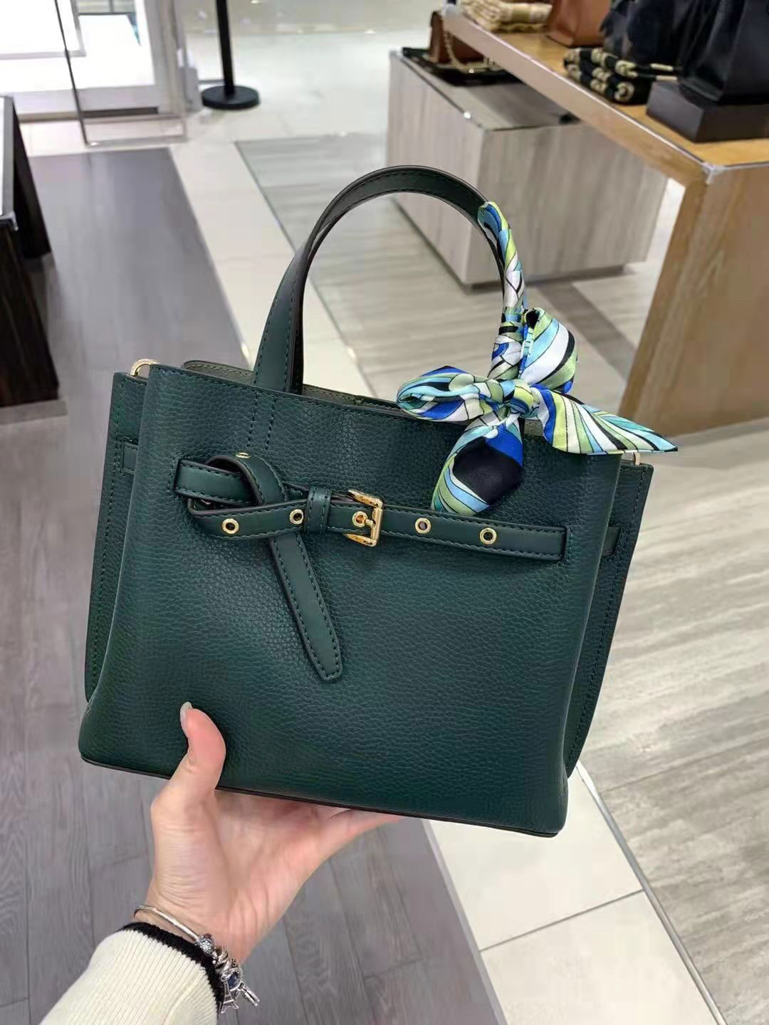 

High Quality Women Emilia fashion bag Litchi Pattern Solid Color Handbag Gold Buckle Braided Shoulder Bags Crossbody handbag, I need see other product