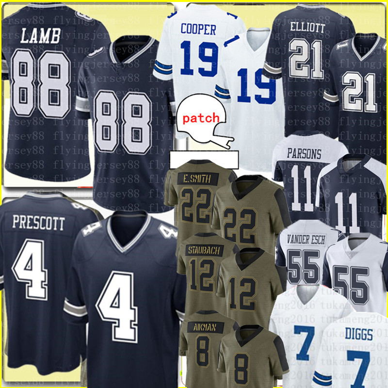 

4 Dak Prescott 88 CeeDee Lamb Jersey 21 Ezekiel Elliott 19 Amari Cooper Trevon Diggs DallasCowboysFootball Micah Parsons Emmitt Smith 12 Roger Staubach, Women {s-xxl} niuzai