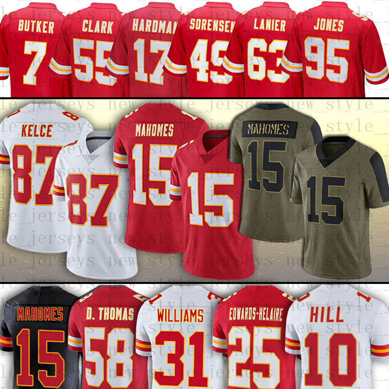 

9 JuJu Smith-Schuster 15 Patrick Mahomes Football Jerseys 87 Travis Kelce 10 Tyreek Hill 20 Justin Reid 4 Chad Henne 19 Josh Gordon, Men(qiu zhang)