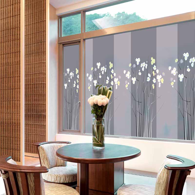 

Window sticker glass sticker frosted glass film sliding door balcony transparent opaque bathroom