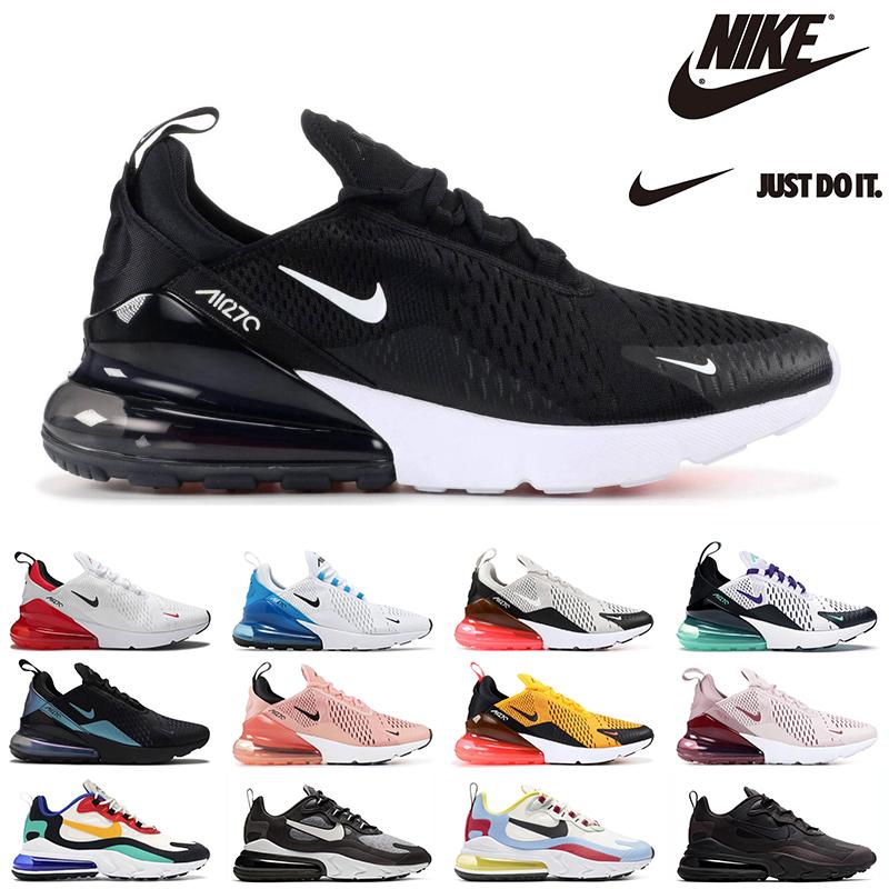 

Nike Air max 270 React men women running shoes triple black white light bone university red outdoor mens trainers size 36-46 Bauhaus Summer Gradient Reggae SE GS, 40-45