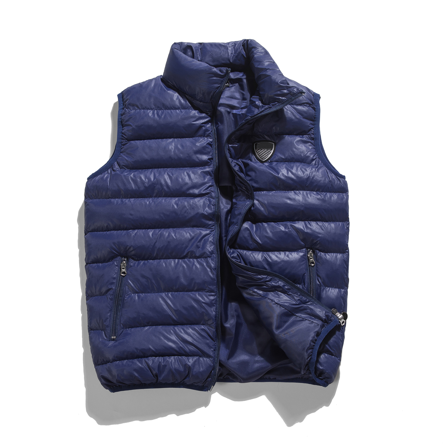Classical maya Mens Down Vests French brand Designer Embrodered Double logo Bandge Style Womens Downs Vest2022
