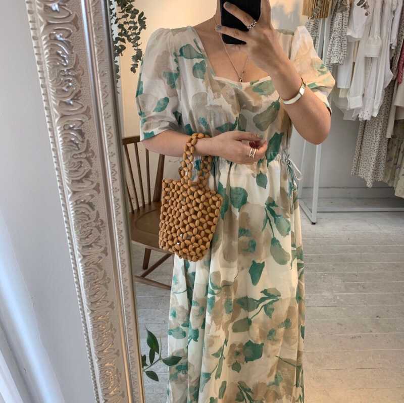 Casual Dresses 2021 Plus Size Summer Shirt Evening Female Vintage Party Oversize Short Sleeve Beach Women Robe Vestido Prom 98HV-image-704922899