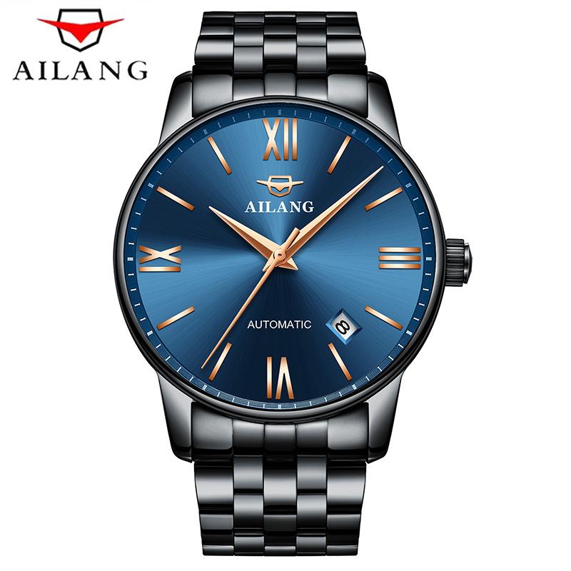

Wristwatches Switzerland Watches Men's Automatic Mechanical Watch Sports Waterproof Relogio Masculino AILANG 2603, 05