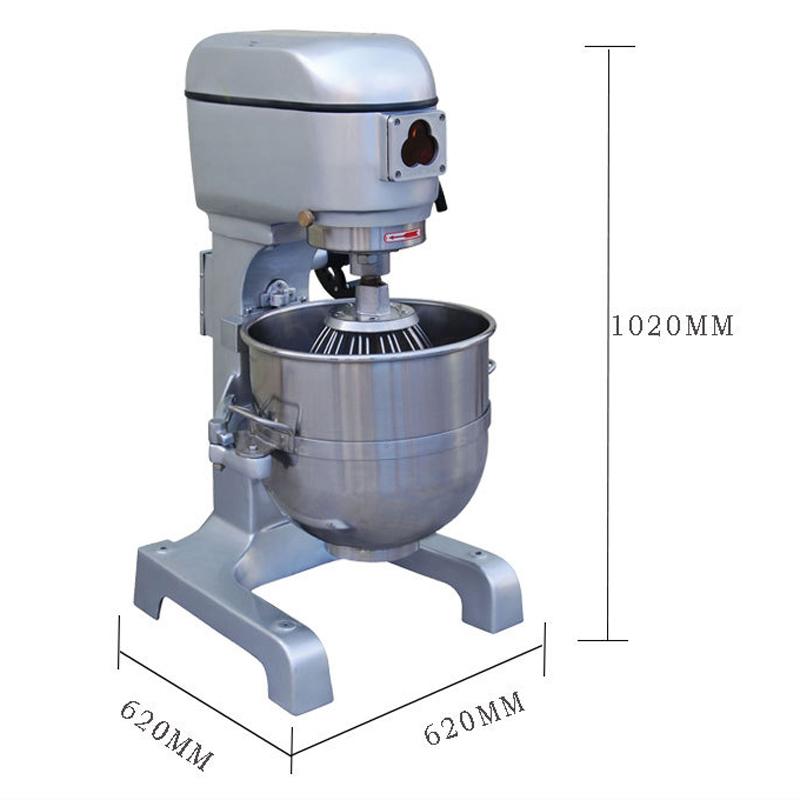 

Blender Commercial Egg Beater Multi-function Dough Mixing Machine 3-gear Adjustable Stirring 30L Cream Mixer 380v/220v 750w 1pc