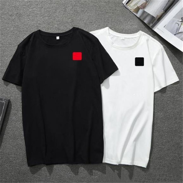 

2021 mens t shirt European American small red heart printing nk men women couples t-shirt