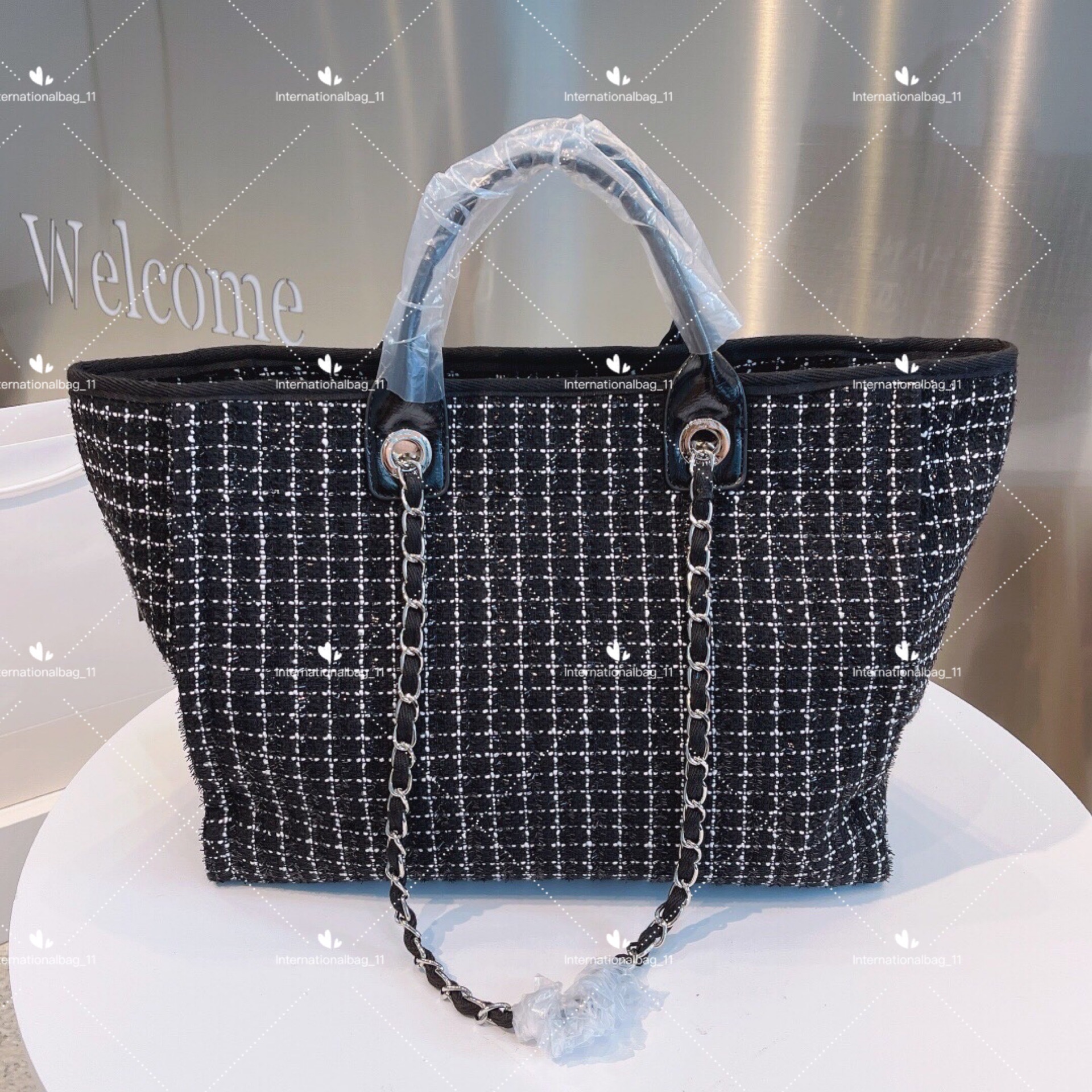 

Women Luxury Handbags Designer Beach Bag Top Quality Fashion Knitting Purse Shoulder Large Tote With Chain Canvas Shopping Bags Cotton embroidery explodes, Customize