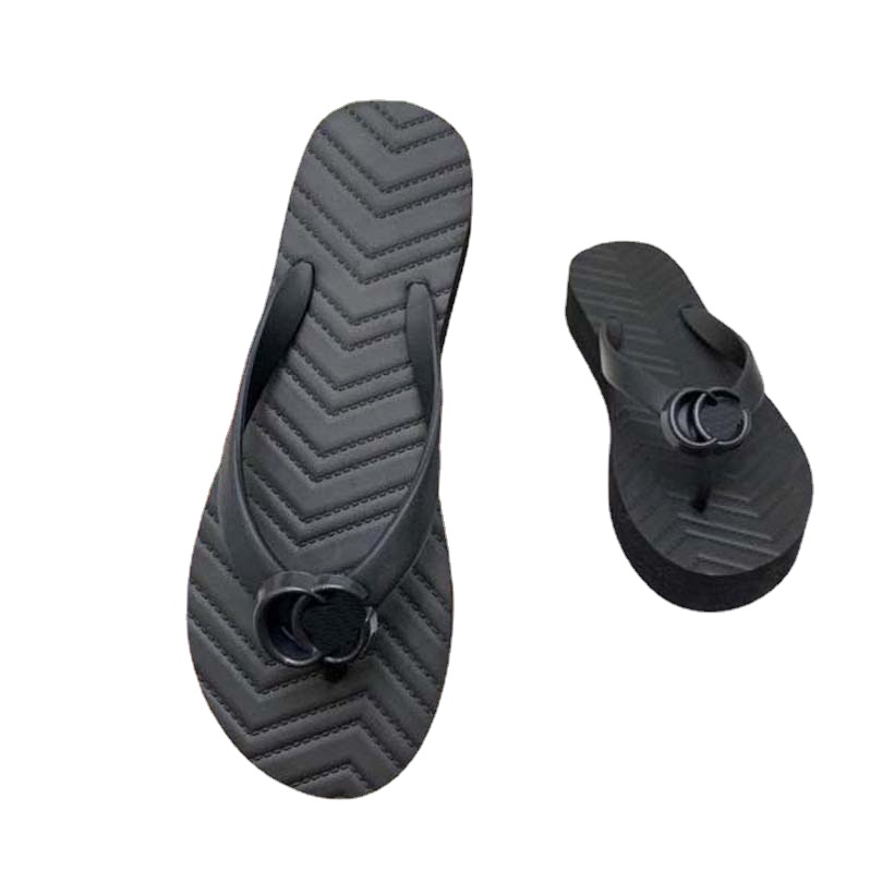 

luxury slippers brand designer Women Ladies Sandals made of Water platform rubber sole materials fashionable sexy lovely sunny beach woman shoes slipper With Box, #7