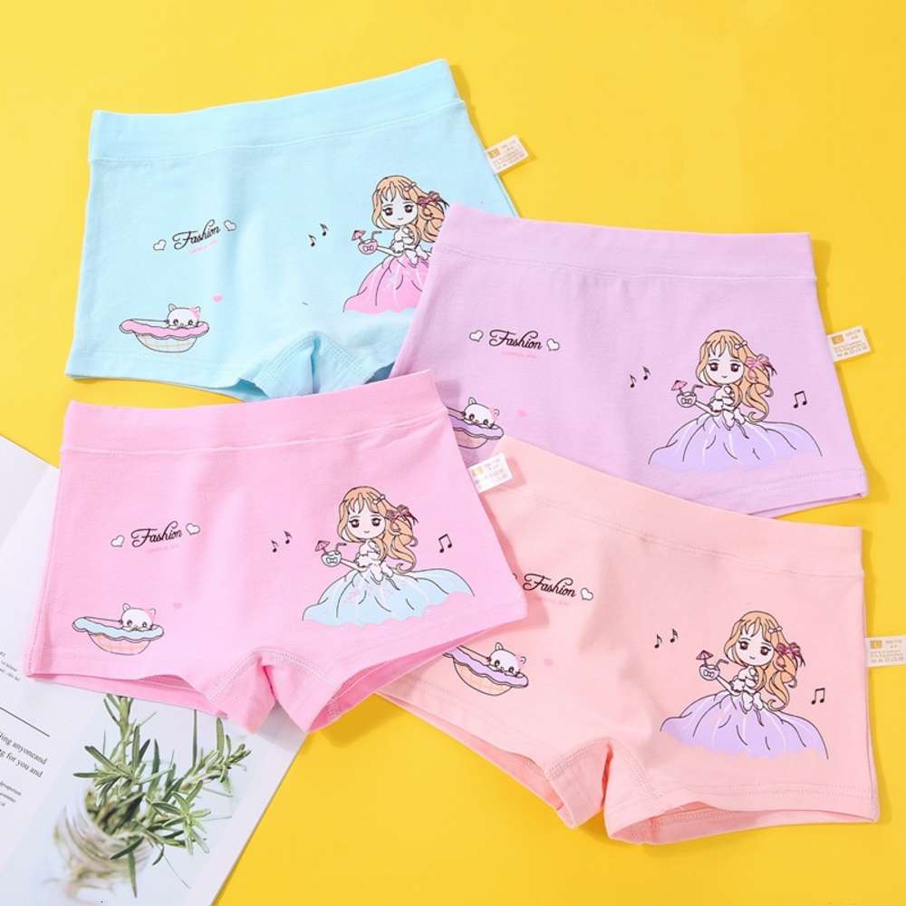 

Girl's underwear cotton children's Boxer Shorts girl's baby underpants, Camo