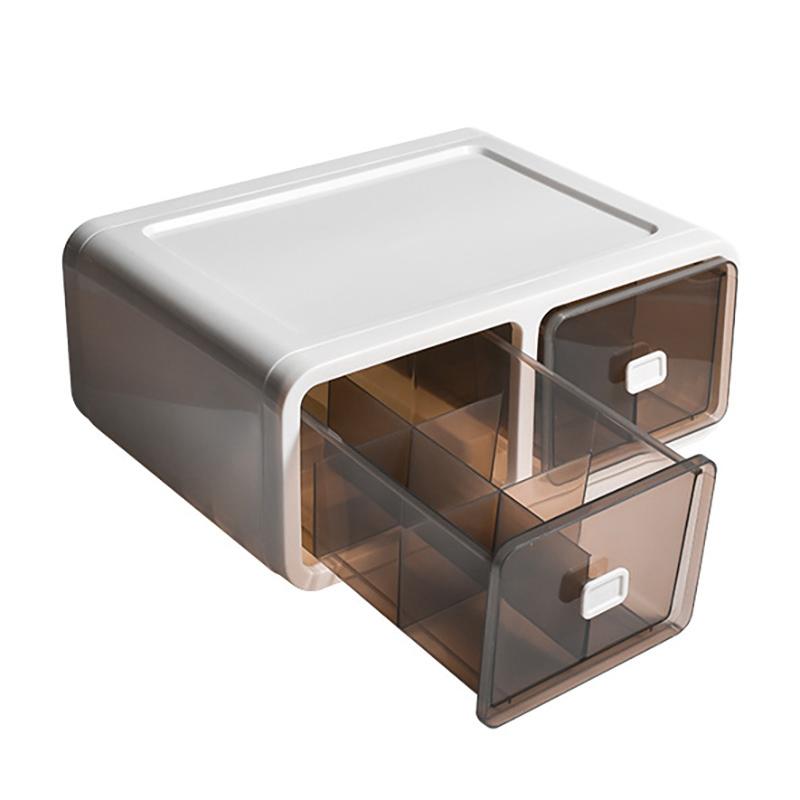 

Storage Drawers Divided Drawer Box Underwear Socks Pantie Clear Wardrobe Finishing Dormitory Household