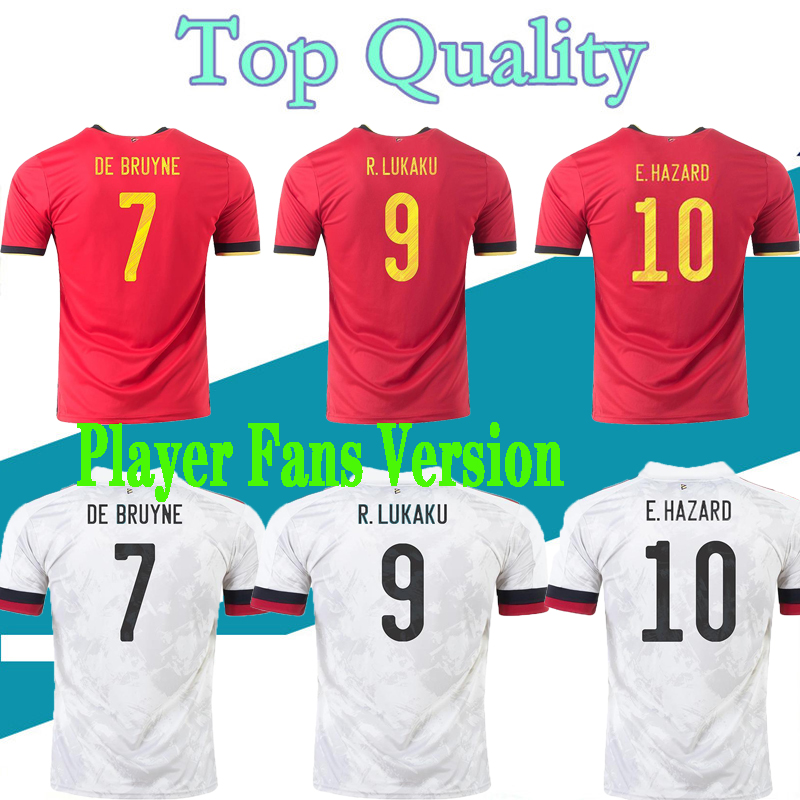 

2021 Belgium soccer jerseys De Bruyne LUKAKU 21 22 football shirt HAZARD BATSHUAYI Camiseta futbol KOMPANY DEMBELE maillot, 0.1