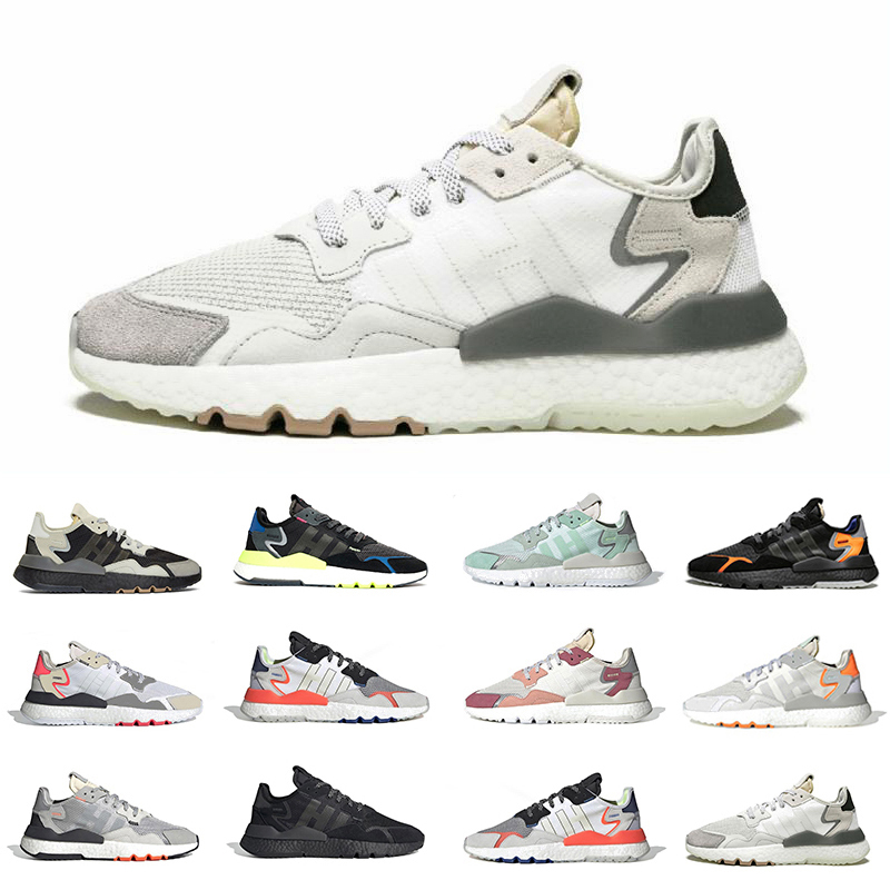 

Mens sneakers Nite jogger shoes 2022 Collegiate Green White Cloud White Reflective Xeno Metallic Blue Pride Grey Solar Orange Black men women trainers sports shoe, Sky blue