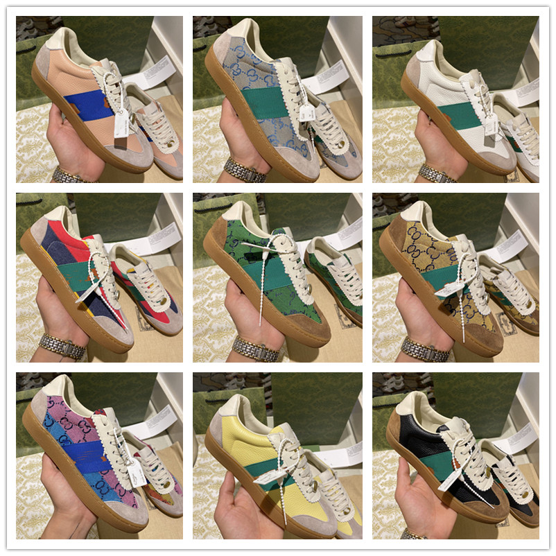 

2021 Top G Fashion Designer Shoes Men and Women Sneakers Loafers Luxury G Low Cut Casual Flat Shoe Outdoor Unisex 35-46, #06