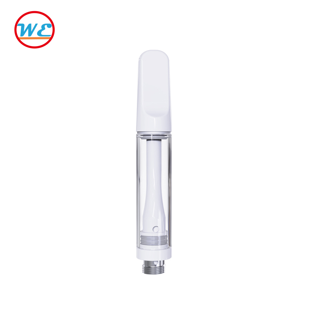 

Empty Refillable 1ml Atomizer 510 Thread full Ceramic Coil Vape Cartridge