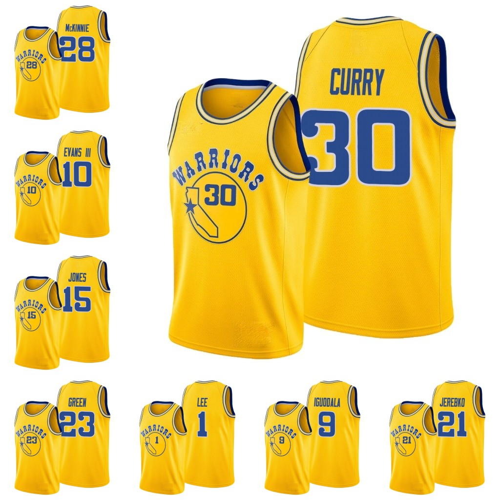 

GoldenStateWarriorsMen KlayThompson Stephen Curry Alfonzo McKinnie Andre Iguodala Damian Jones Damion Lee Jersey, Black