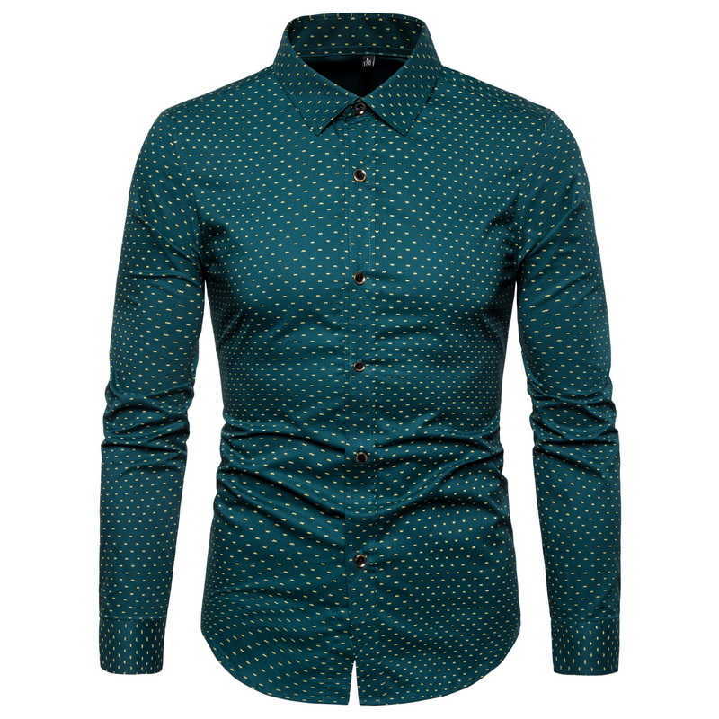 

Fashion Brand Shirt Men Dress Shirts Cotton 5xl High Quality Long Sleeve Slim Fit Streetwear Top Grade Casual Mens Clothing 210628, Dark blue