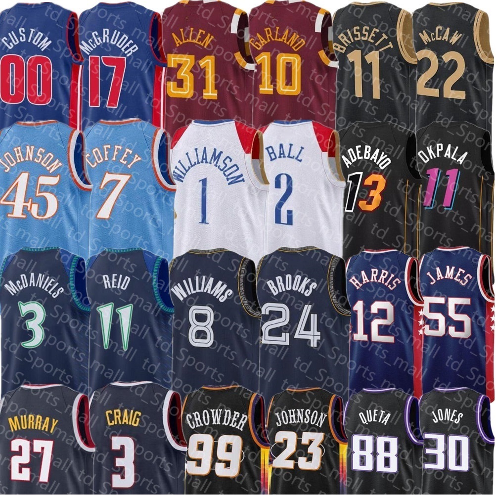 

Anthony 1 Edwards D'Angelo Basketball Jerseys DAngelo 0 russell Karl-Anthony 32 Towns 75th city minnesotas Blue edition timberwolve kevin 21 garnett Stitch Jersey, As shown in illustration