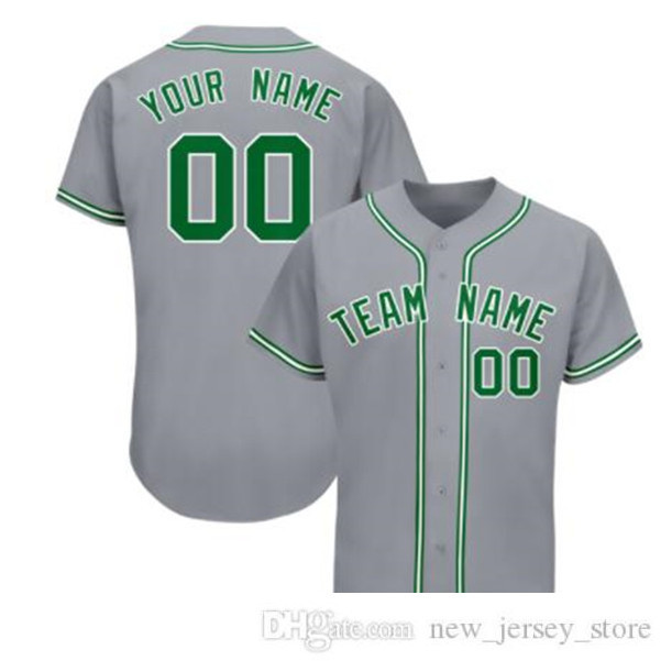 

Man Custom Baseball Jersey Full Stitched Any Numbers And Team Names, Custom Pls Add Remarks In Order S- 014