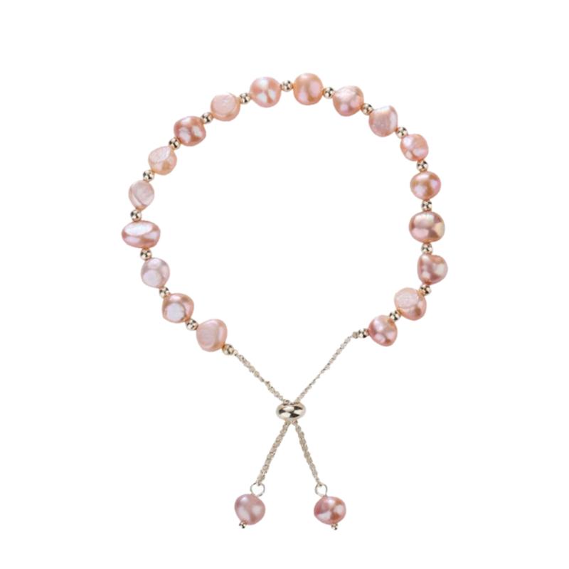 

Beaded, Strands 2021 Women's Natural Baroque Pearl Bangles, Ins Bracelets For Women