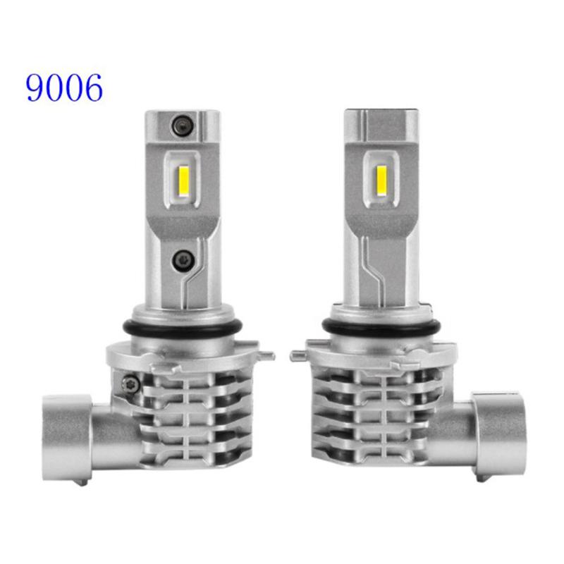 

Car Headlights 2pcs In-line M4 LED H11 9005 9006 DC9V-32V 1600LM 6000K White Headlight Bulbs Glass Lens 72.8* 14.8mm