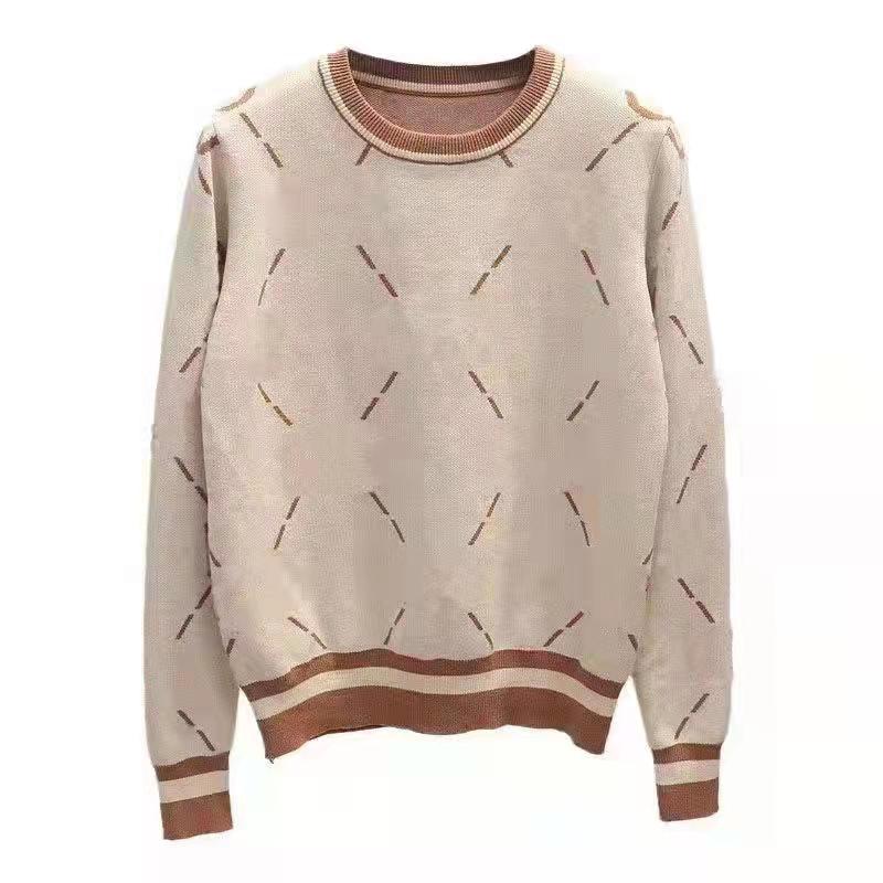 

designer sweater classiccasual knit shirt Letter Printing V-neck Autumn and winter fashion ladies sweater' collar luxury clothes woman sweaters Coat