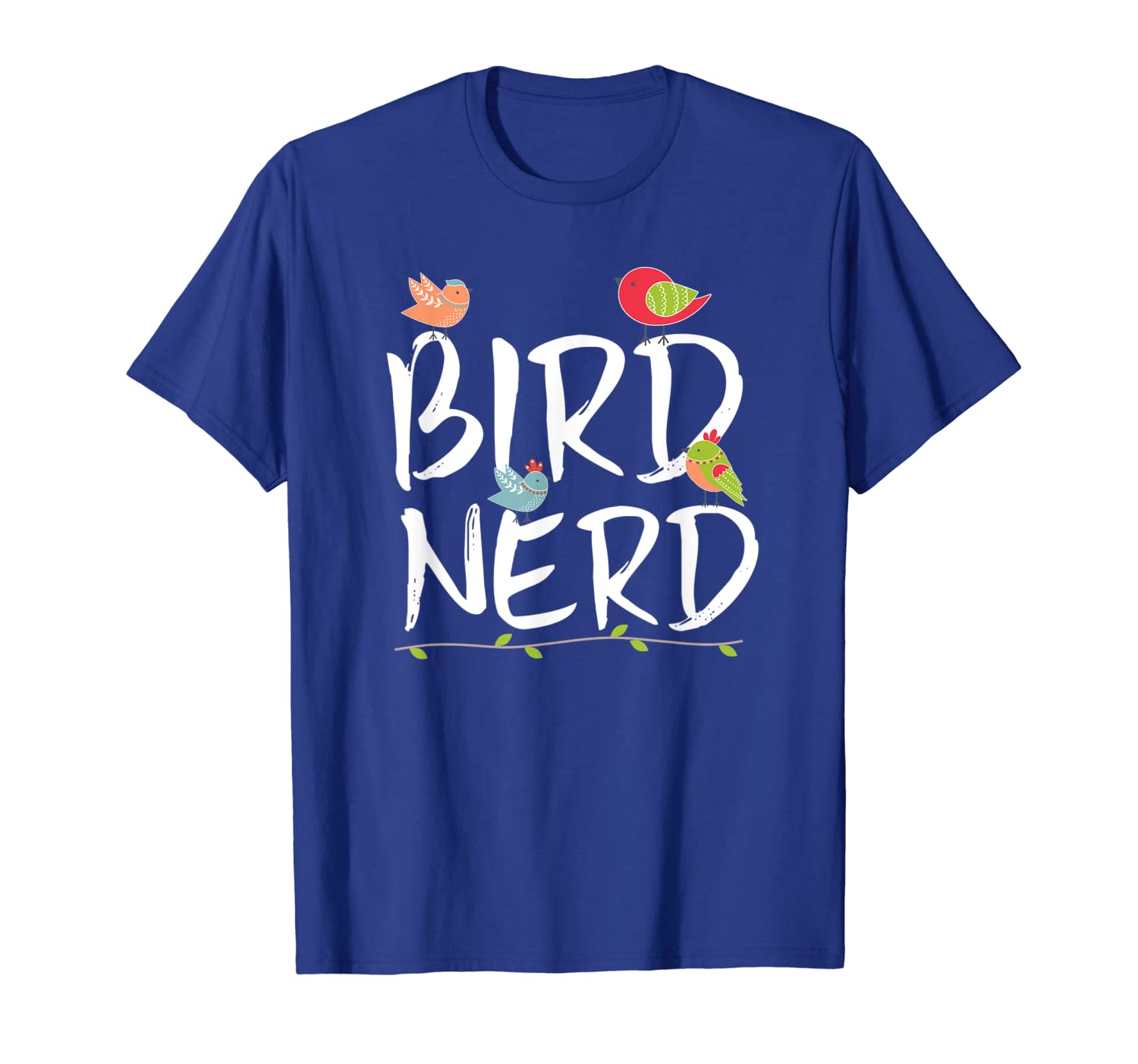 

bird nerd t-shirt cute bird lover bird watching tee, White;black