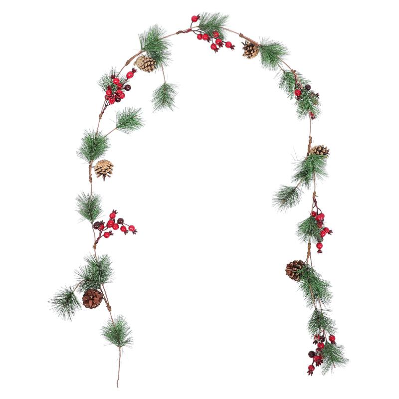 

Christmas Decorations 1Pc Xmas Simulation Rattan Decorative Artificial Adornment