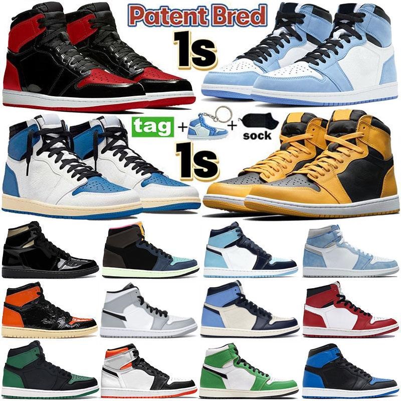 

Air Jordan 1 Basketball Shoes Retro 1s Jumpman University Blue Pollen Dark Mocha Off Travis White Union Mens Sneakers Womens Sports Trainers Jordans Jorden jordan1s, 48
