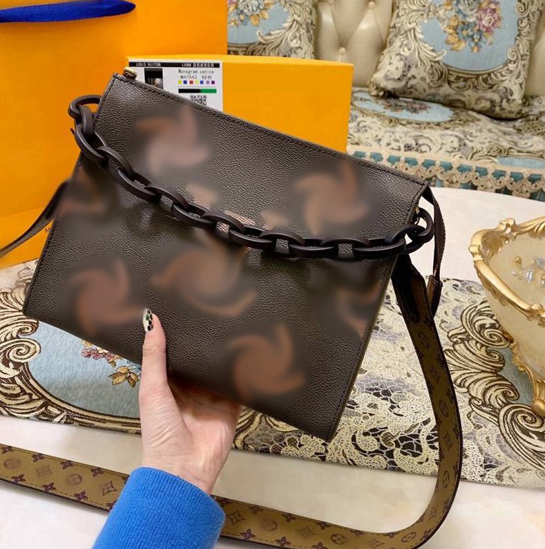 

Women Luxurys Designers Bags 2021 Tote Hand shopping Crossbody Fashion leather ochette shoulder Prettyplus flower classic -L0251, Red;black