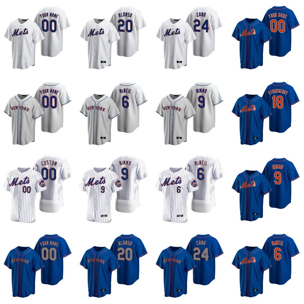 

Custom 20 Pete Alonso 2021 Mets Jersey 48 Jacob deGrom Darryl Strawberry Keith Hernandez Dwight Gooden 31 Piazza Baseball Jerseys, Blue;black
