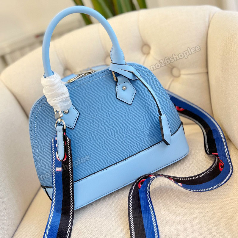 

2021 classic louise vuitton bag alma bb handbag colorful epi leather woman designer shoulder bags luxury ladies handbags can be crossbody wallet purse, Please choose the next one