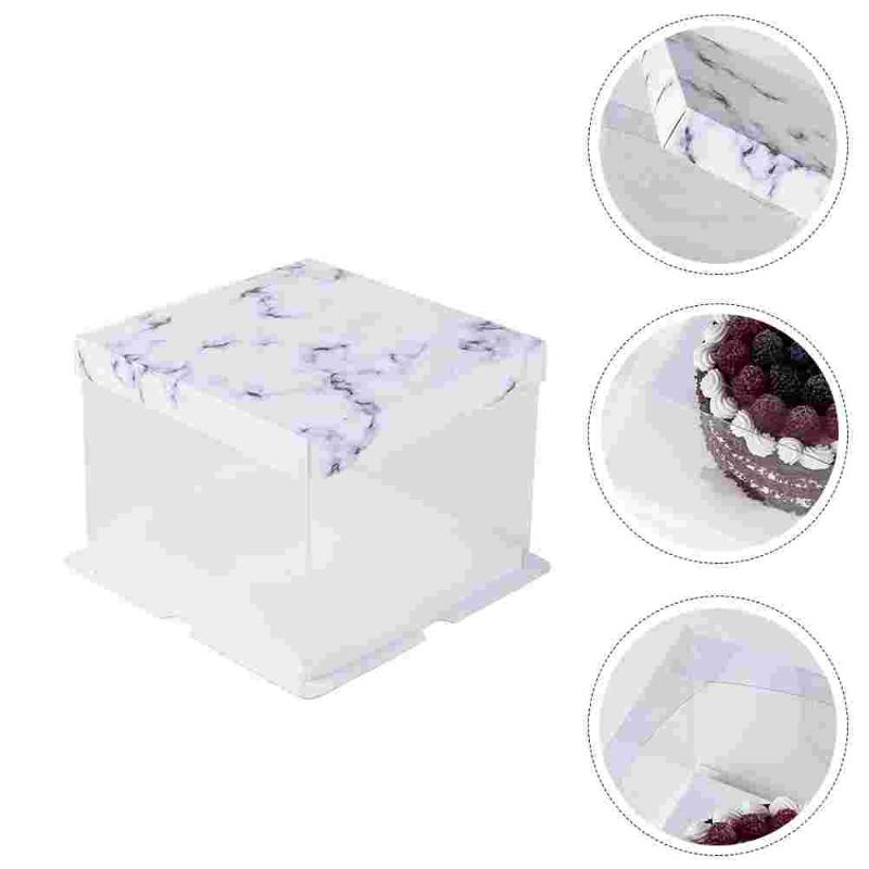 

Gift Wrap 2Pcs Decorative Cake Boxes Birthday Containers