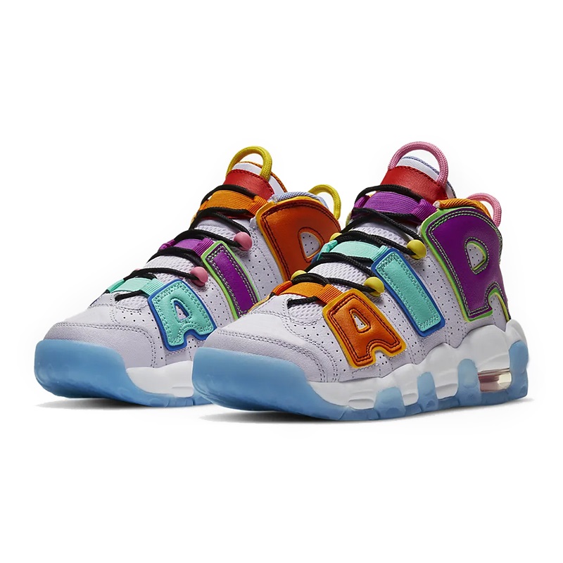 

Mens scottie pippen air more uptempos 96 QS PRM basketball shoes womens what the lebron 19 Purple Red Multi color sneakers tennis with box, Black gold