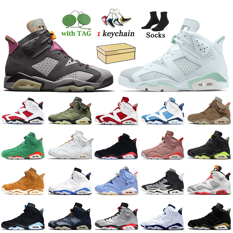 

2022 Bordeaux Tiffany Blue 6s Basketball Shoes Jumpman 6 Red Oreo Gold Hoops UNC British Khaki Mens Trainers Carmine Black Infrared Tech Chrome Cactus Jack Sneakers, C43 dmp 40-47