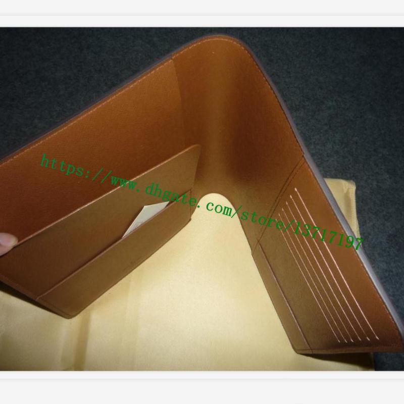 

Top Grade Planner Wallet Brown Mono Canvas Coated Real Calf Leather DESK AGENDA COVER R20100 Holder