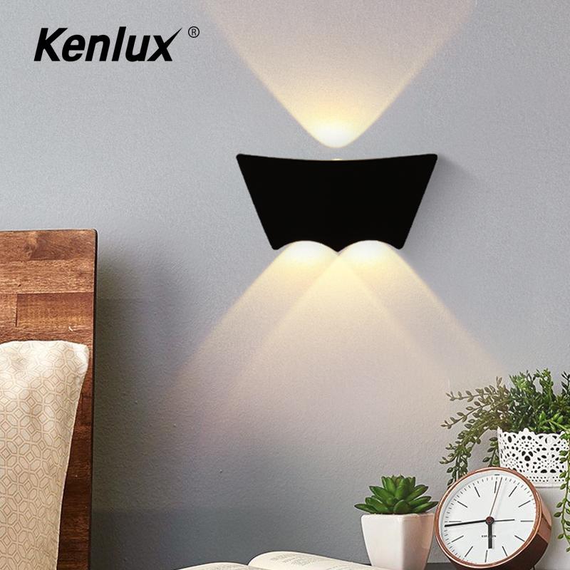 

Modern Outdoor Led Wall Light 3W Fixture Staircase Lighting Sconce Lamp Bedside Bathroom Mirror AC85-265V Lamps
