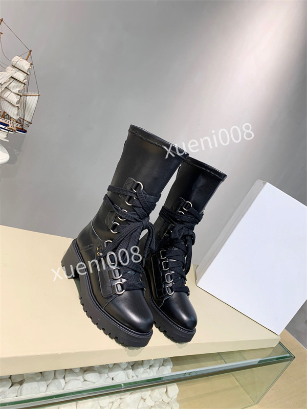 

Chunky Fashion Platform Women Boots Ankle Female Sole Pouch Botas Mujer Round Toe Slip-On Altas rx211120, 01