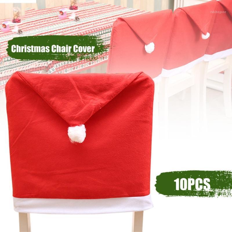

Chair Covers Christmas Cover Non-woven Decoration Chairs Protection
