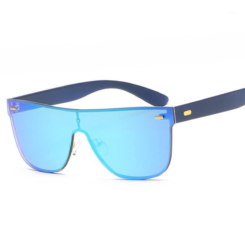 Lunettes de soleil rayon beim marque 2021 Vintage revêtement Hommes polarisés Femmes Fashion One Piece Légumes mâle lunettes de soleil