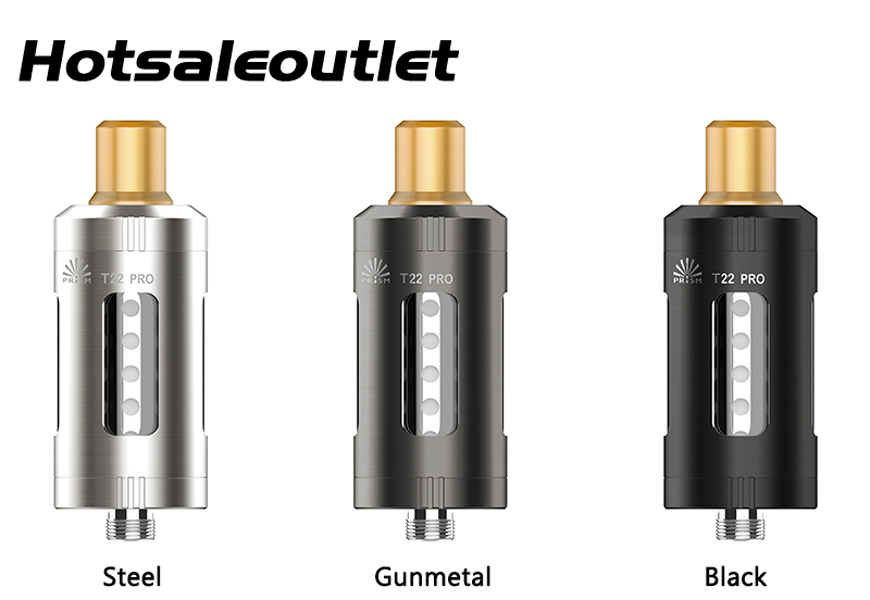 

Innokin T22 Pro Tank 4.5ml Capacity Top Filling Design Compatible with T18 Coils Fit For Endura T22 Pro Kit 100% Authentic