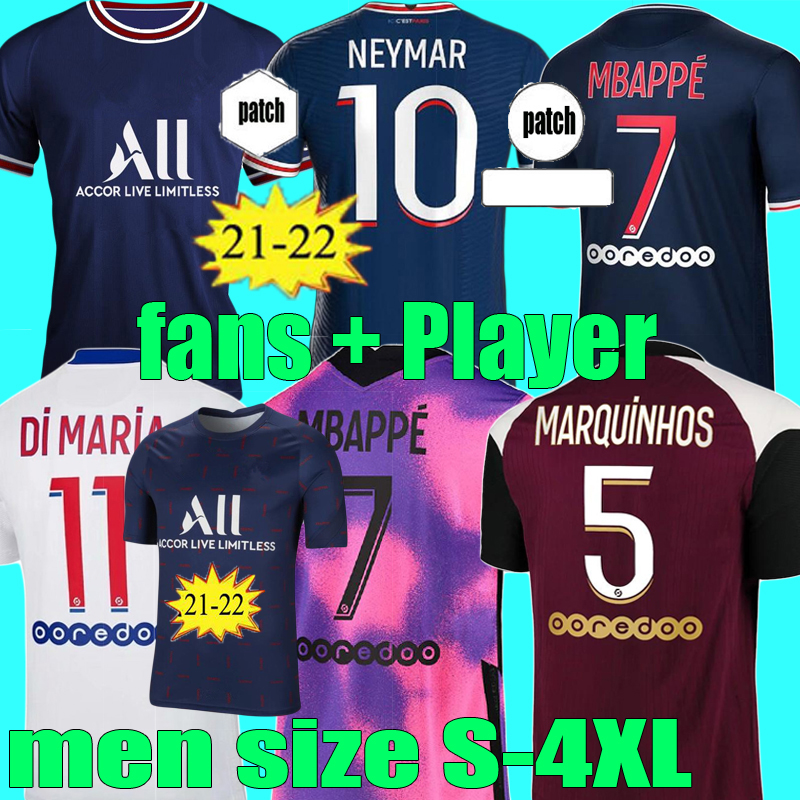 

20 21 22 MBAPPE KEAN ICARDI DI MARIA soccer jerseys Training suit 2021 KIMPEMBE football NEYMAR shirt jr 2022 MARQUINHOS VERRATTI DRAXLER un, Black;yellow