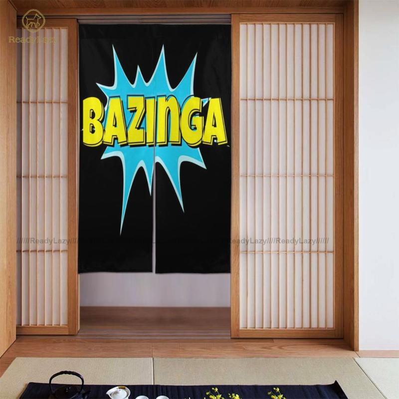 

Sheldon Cooper Curtains Colored Bed Room Door Curtain Double Blockout & Drapes