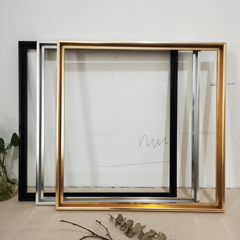 

Frames Picture Frame Metal Poster Classic Aluminum Po For Wall Art Decor Unassembled No Glass Oil Painting