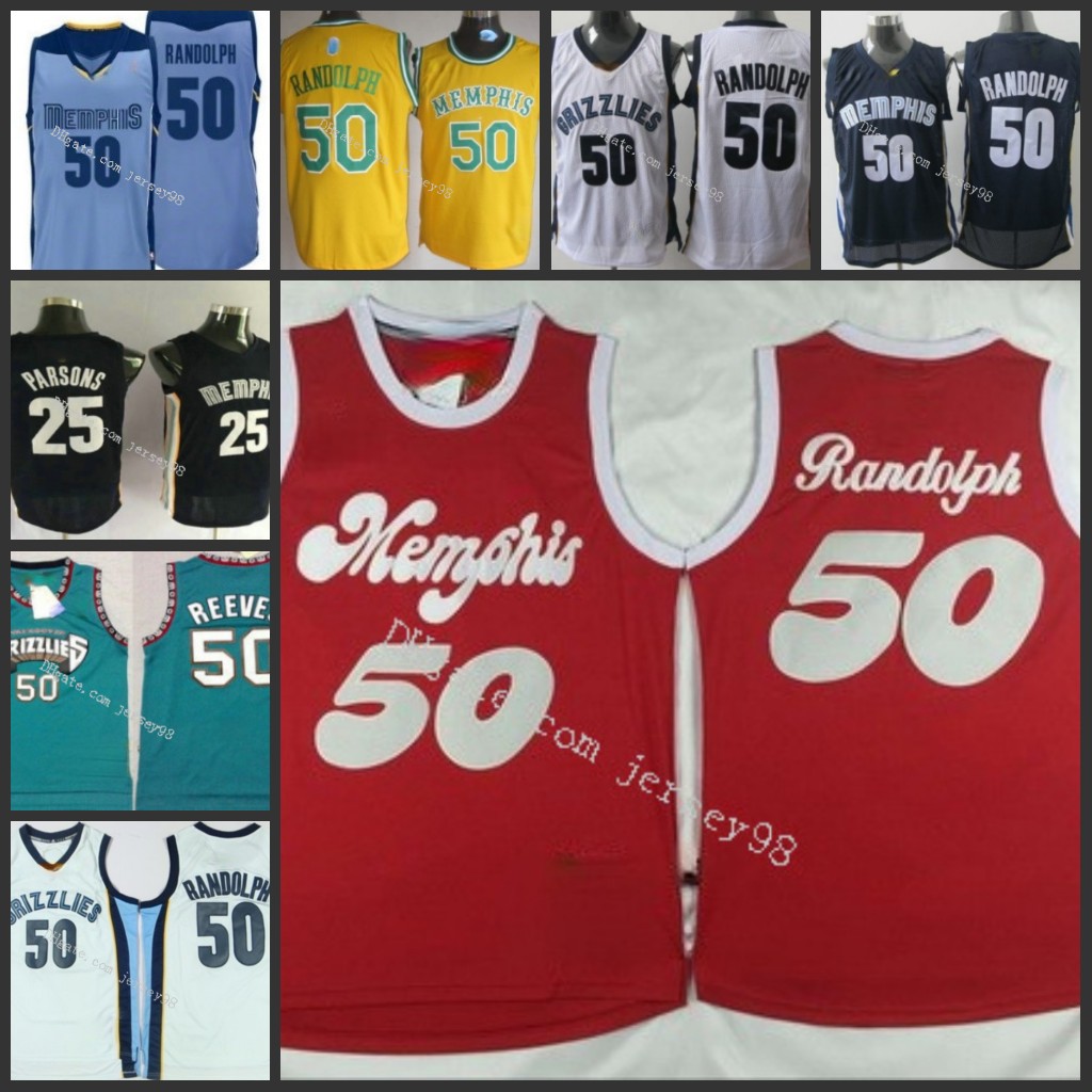 

Memphis''Grizzlies''Black #50''Zach''Randolph retro Basketball''Jersey