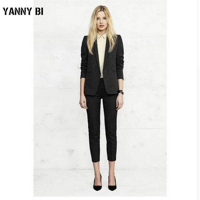 

Women's Suits & Blazers Black Floral Slim Womens Business Work Female Office Uniform Evening Tuxedo Ladies Formal Trouser 2 Piece Blazer, Beige