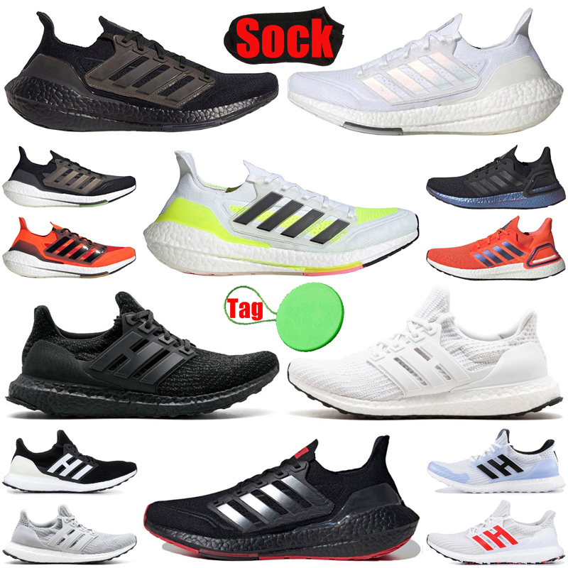 

With Sock Tag 2021 ultraboost ultra boost running shoes 21 4.0 men women triple black white ultraboosts mens womens trainers sports sneakers runners, #34 2020 vapour pink 36-40