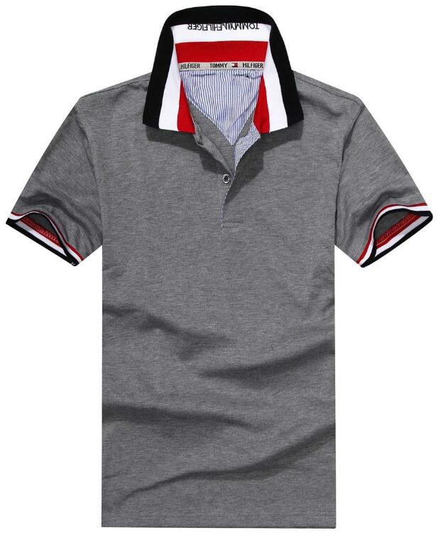 

2021 seller Polos Shirt Men Short Sleeve Casual t Shirts Man's Solid classic Camisa Polo, White;black