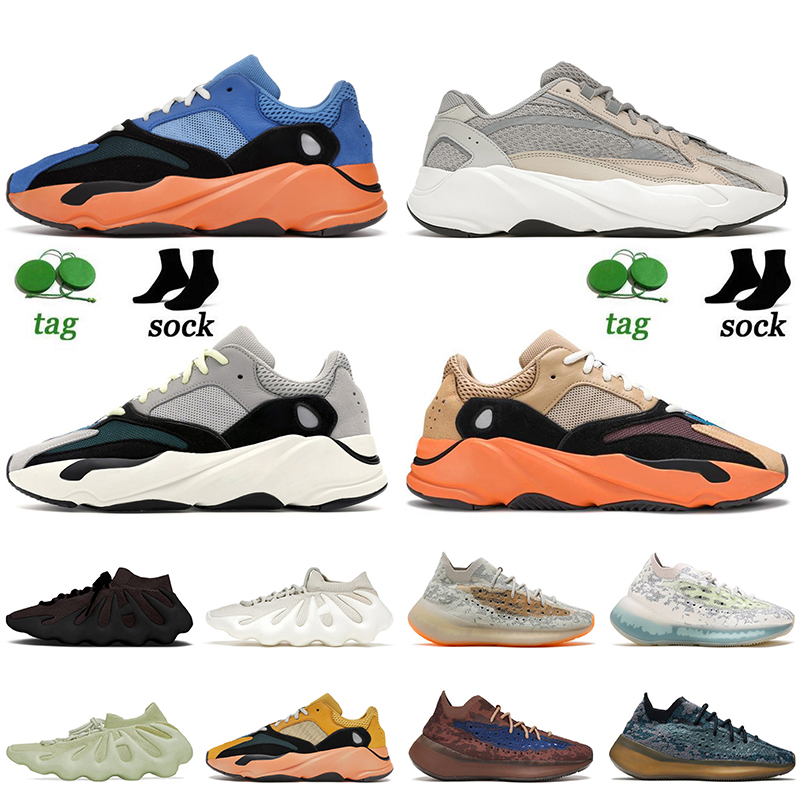 

2021 Fashion Kanye West Running Shoes ADDS Yeezys Boost 700 V3 Yeezy 380 Sneakers Alien Blue Azure non-feflective Covellite Resin Dark Slate Cloud White Trainers, A5 dark slate 36-45