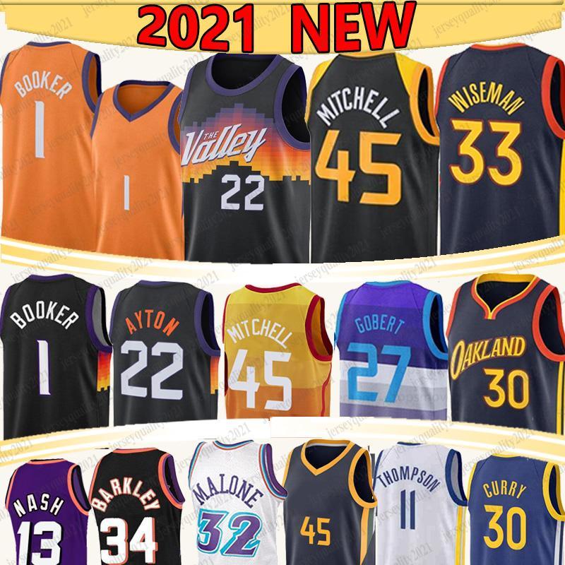 

30 Curry Devin 1 Booker 33 45 Donovan Wiseman Mitchell 22 Ayton Basketball Jersey 13 Chris Steve 3 Paul Nash John 32 Karl Stockton Charles Malone Rudy Barkley Gobert 27, Taiyangg