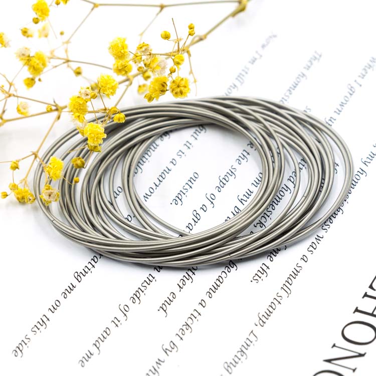 Stainless Steel Hip-pop Guitar String Spring Bracelets Factory Wholesale Custom-image-746394899